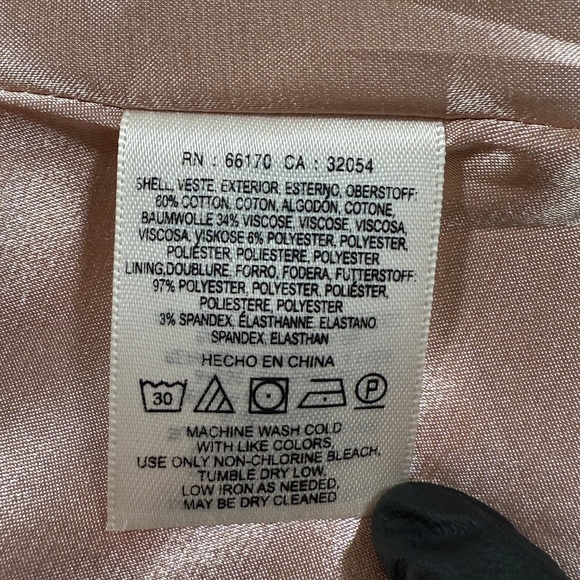 Maeve Anthropologie Dress Womens 4 Black Pink Nikola Polka Dot Lattice Pockets - Picture 15 of 15